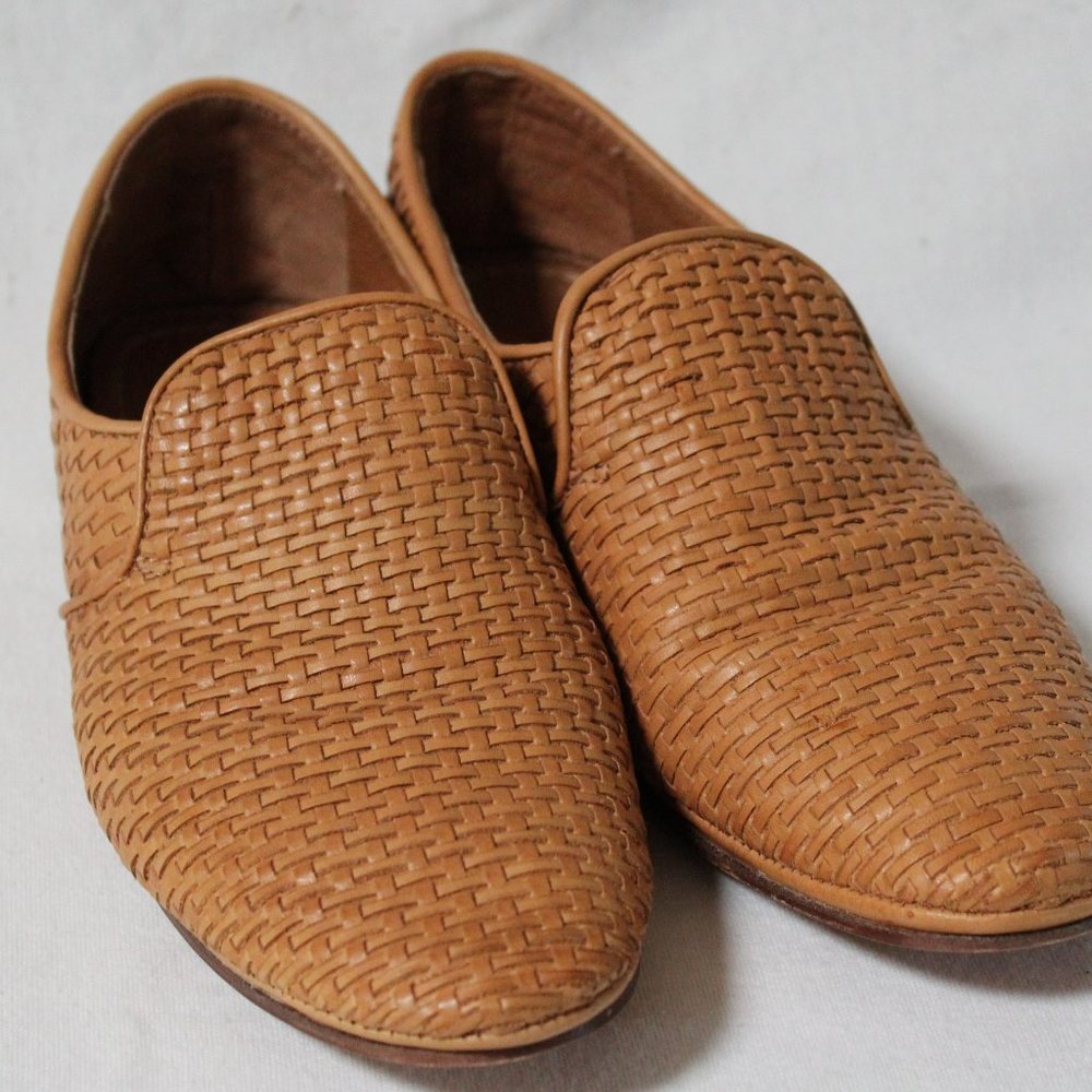 Frye Wolven Leather Flats